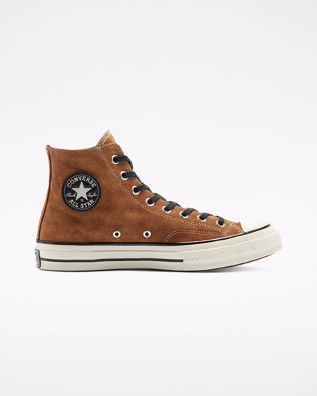 Tenisky Vysoke Converse Chuck 70 Color Semisove Damske Hnede Čierne | SK RB5E117